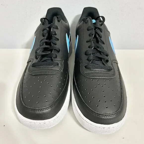 Nike Court Vision Low Next Nature “Black Laser Blue” Men’s Size 11.5-12 Sneakers - Picture 3 of 8